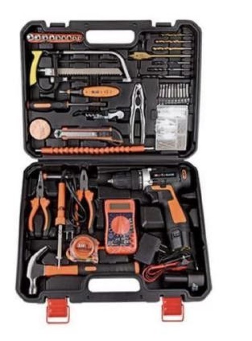 Lithium Battery 10 Drill Tools with 101 sets